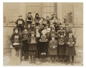 School Children 4x6 postcard