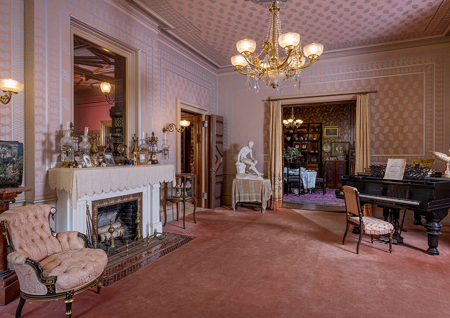 Drawing Room 4x6 postcard