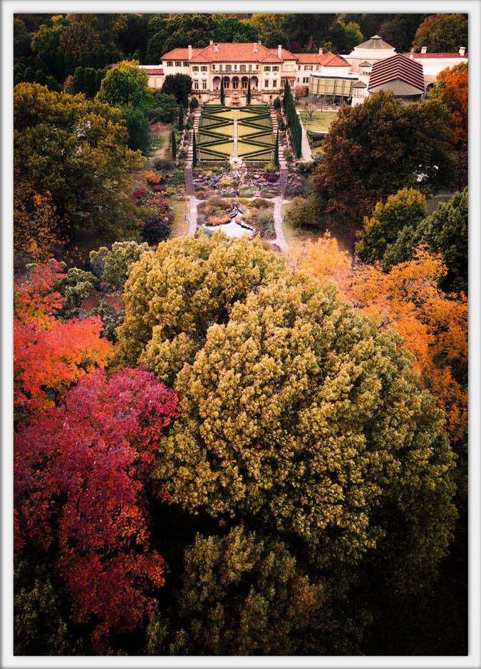 Villa and East Formal Fall 4x6 postcard
