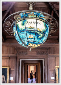 Globe 4x6 postcard