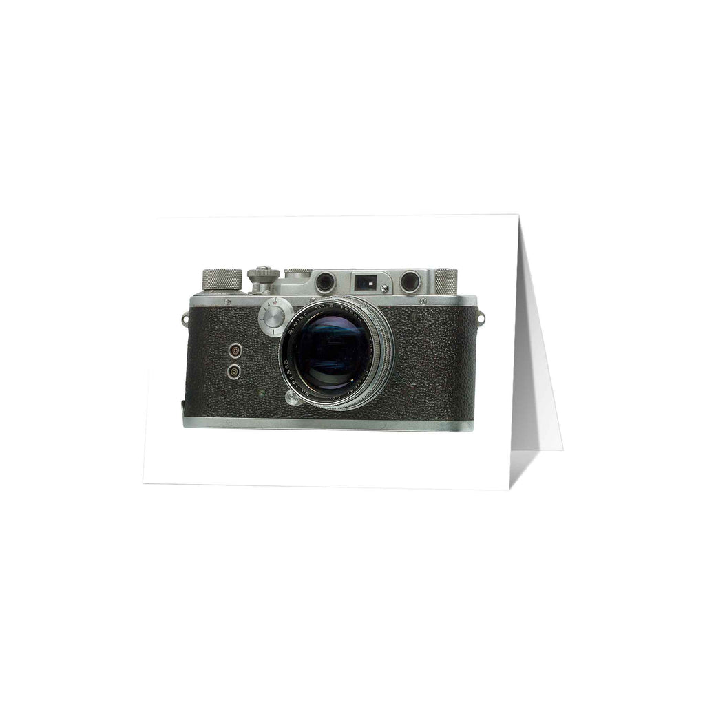 Rangefinder Vintage Camera 5x7 Card