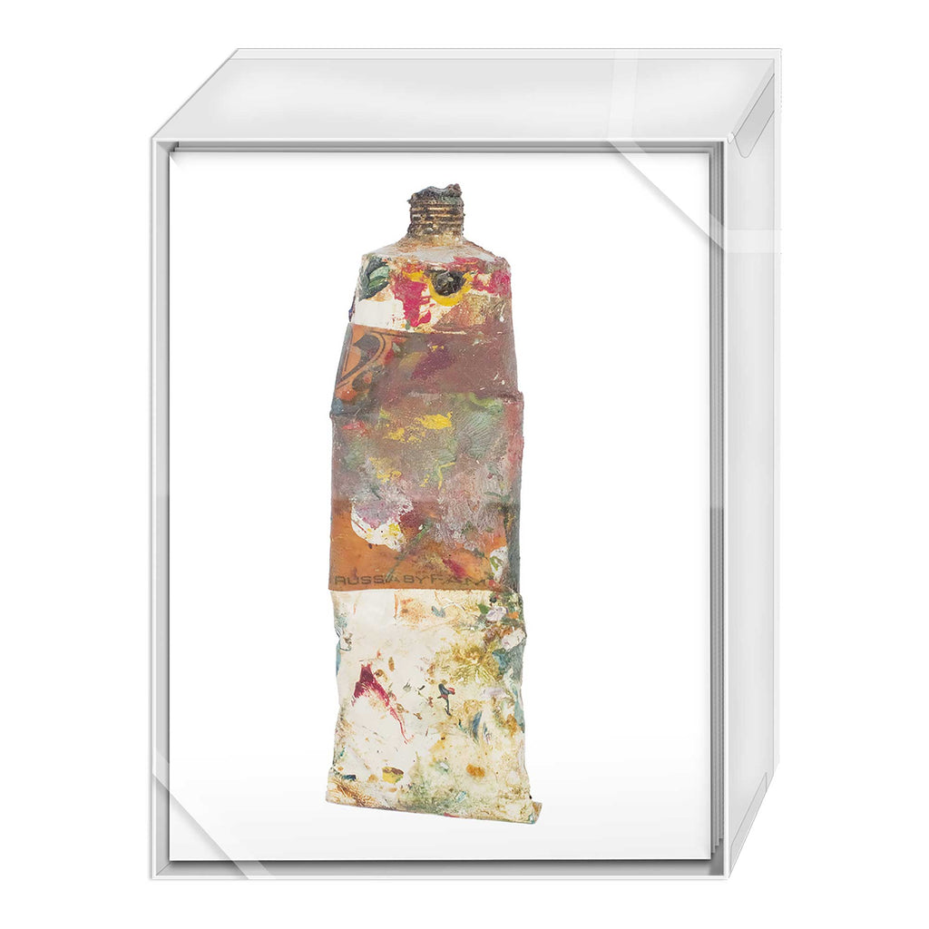 Paint Tubes Boxed Set of 10 5x7 Notecards
