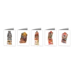 Paint Tubes Boxed Set of 10 5x7 Notecards