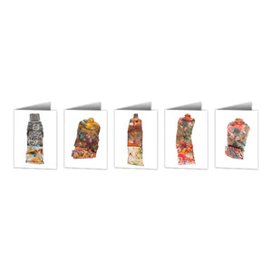 Paint Tubes Boxed Set of 10 5x7 Notecards