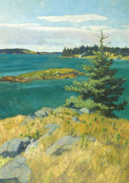 Wyeth Georges Island 5x7 Greeting Card