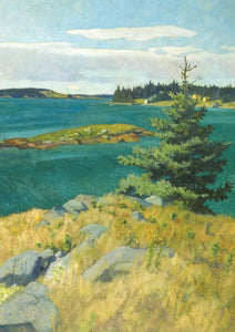 Wyeth Georges Island 5x7 Greeting Card