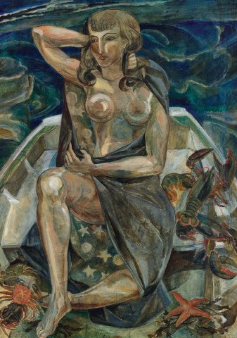 Zorach Diana of the Sea 5x7 Greeting Card