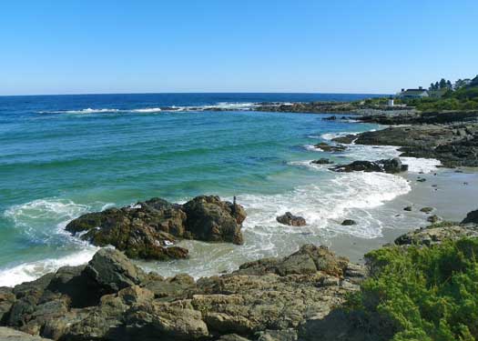 Marginal Way Panorama 5x7 Greeting Card