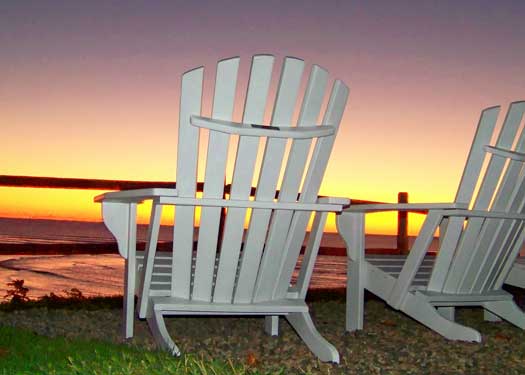 Adirondak Sunrise 5x7 Greeting Card