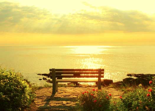 Marginal Way Sunrise 5x7 Greeting Card
