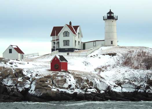 Holiday Nubble 5x7 Greeting Card