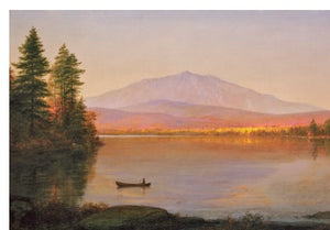 Church Mount Katahdin 5x7 Greeting Card