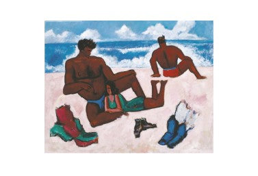 Hartley On the Beach 5x7 Greeting Card