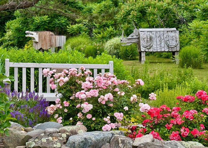 OMAA Bench 5x7 Greeting Card