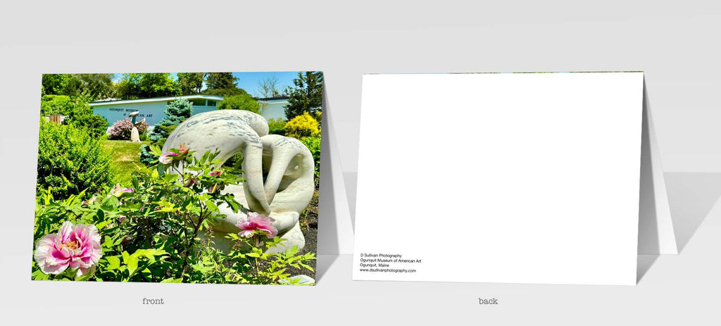 OMAA Pink 5x7 Greeting Card