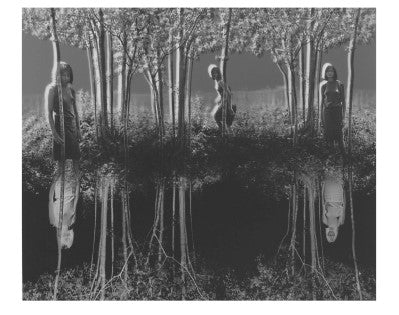 Small Woods Where I Met Myself Jerry N Uelsmann 5x7 Greeting Card
