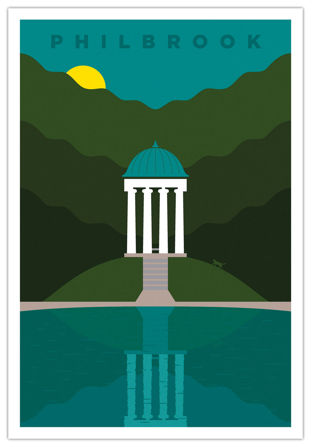 Philbrook Vintage Tempietto 13x19 Print