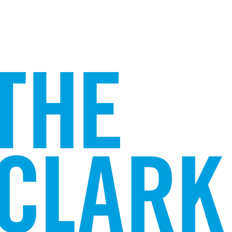 Clark Art Logo Blue 299 Acrylic Magnet Loose