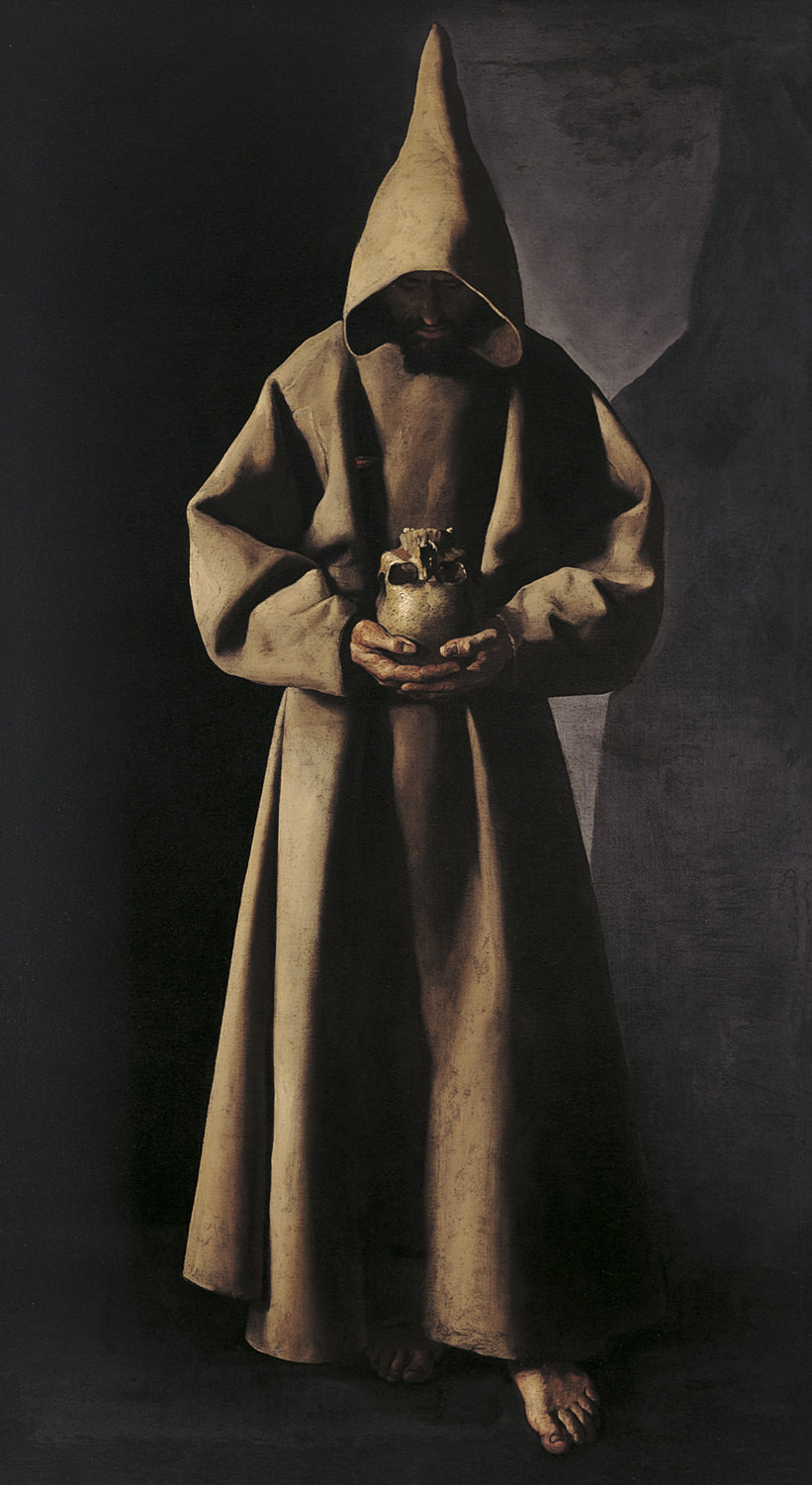 Zurbarán Saint Francis Acrylic Magnet Loose