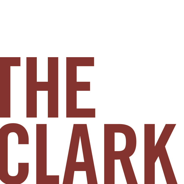Clark Art Logo Red 181 Acrylic Magnet Loose
