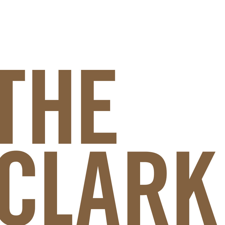 Clark Art Logo Brown 7505 Acrylic Magnet Loose