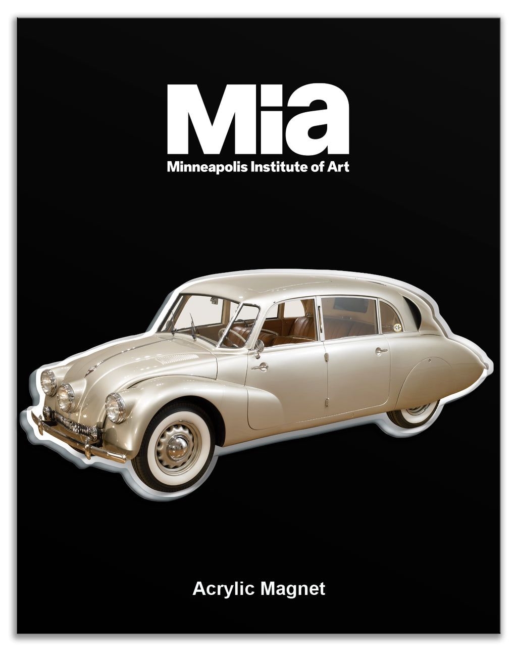 Tatra T87 Acrylic Magnet CP