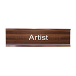 Artist Desk Plate