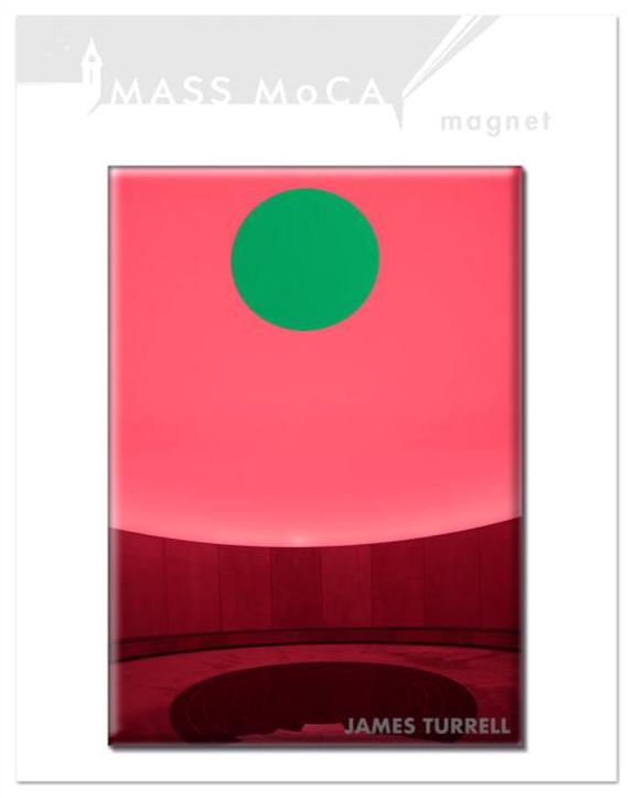 James Turrell Skyspace Pink 2.5 x 3.5 Magnet (Packaged)