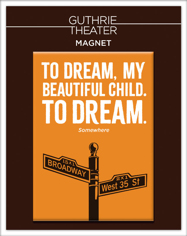 Somewhere To Dream 2.5 x 3.5 Magnet non hanging bag