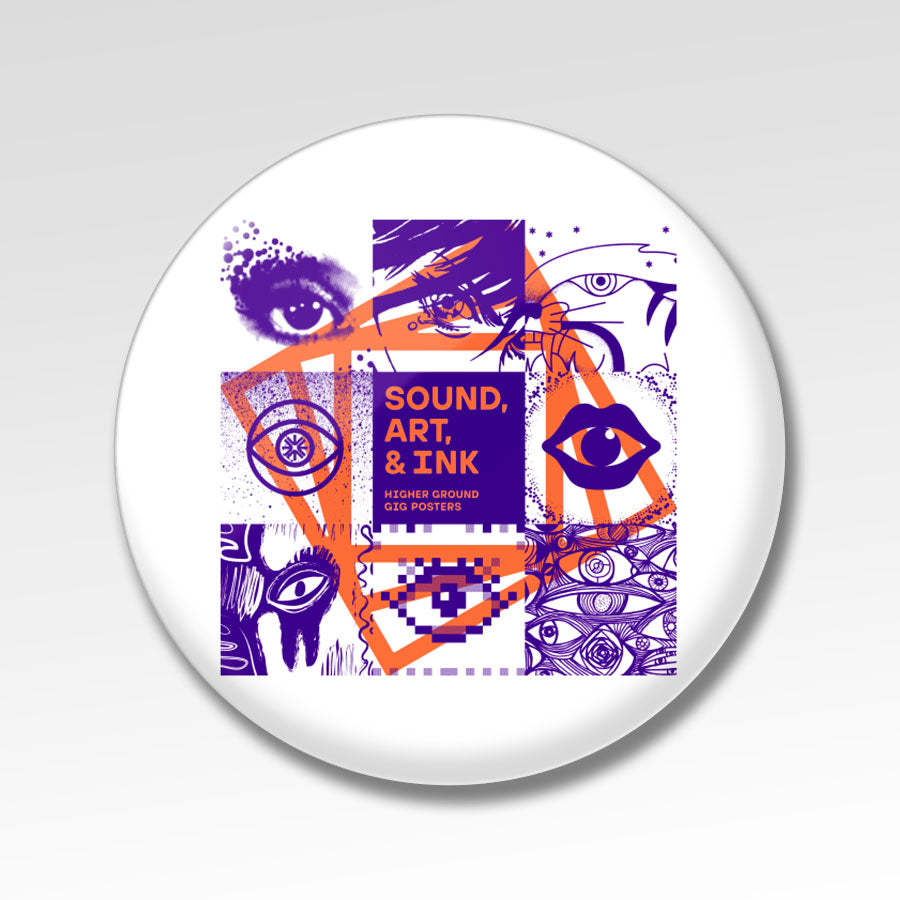 Sound Art Ink 2.25 inch Pin