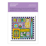 Museums Matter Color Illustration Magnet