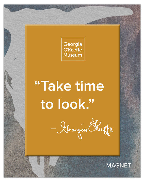 Take Time to Look Quote 2.5x3.5 Magnet Carded