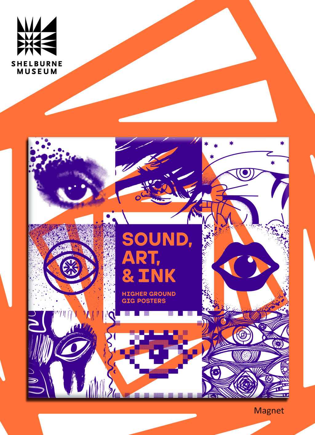 Sound Art Ink 3x3 Carded Magnet