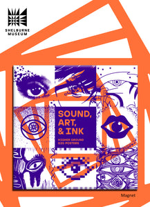 Sound Art Ink 3x3 Carded Magnet