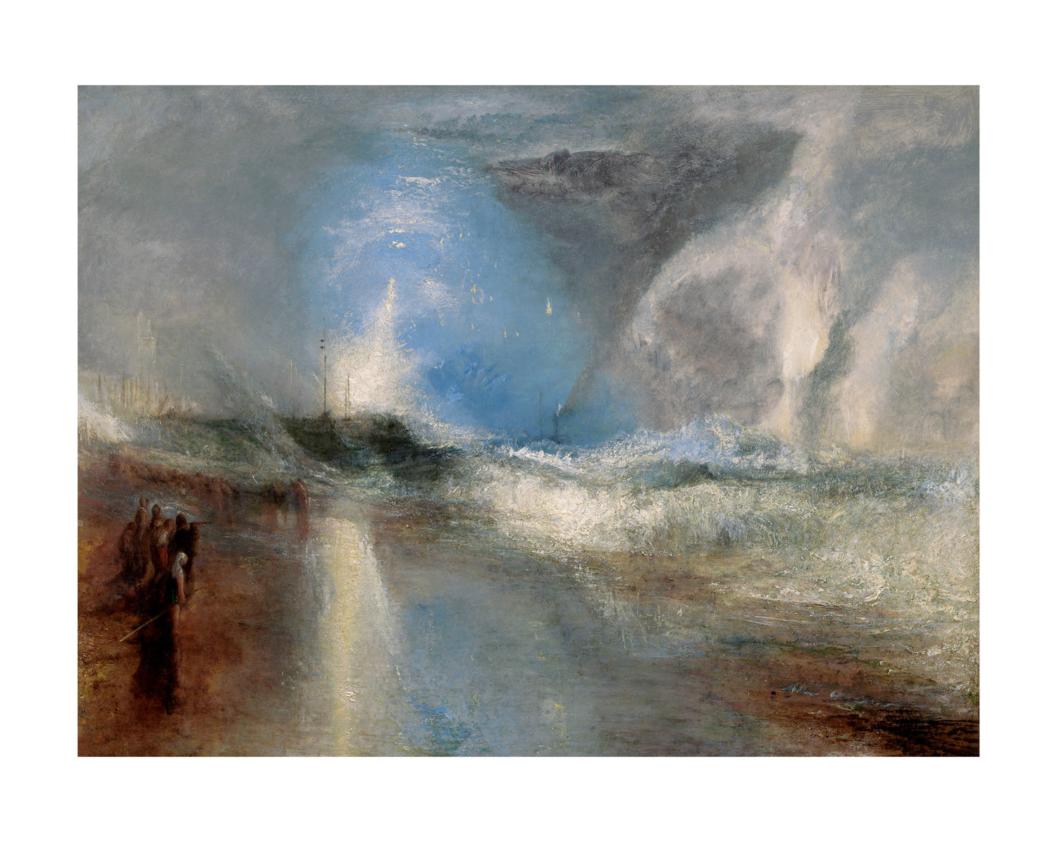 Turner Rockets & Blue Lights 11x14 Matted Print