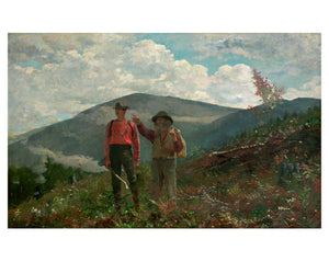 Two Guides Winslow Homer 1955 11x14 Matted Print