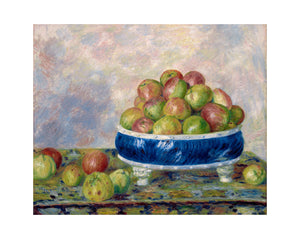 Apples in a Dish 11x14 Matted Print