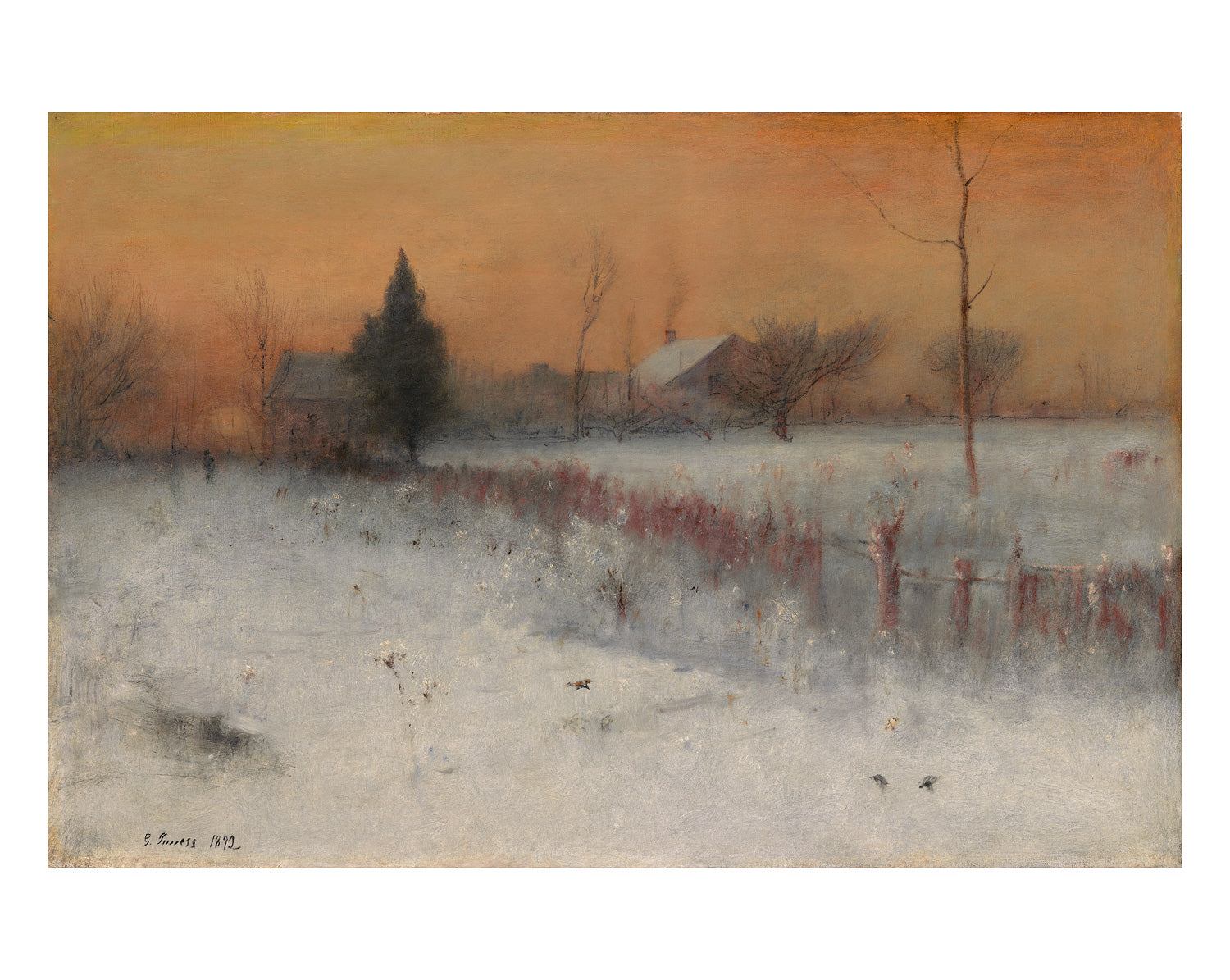 Home at Montclair Inness 11x14 Matted Print