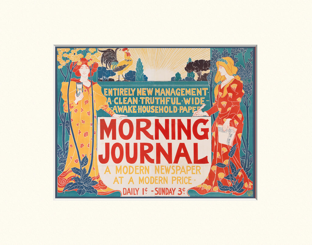 Morning Journal 11x14 Matted Print