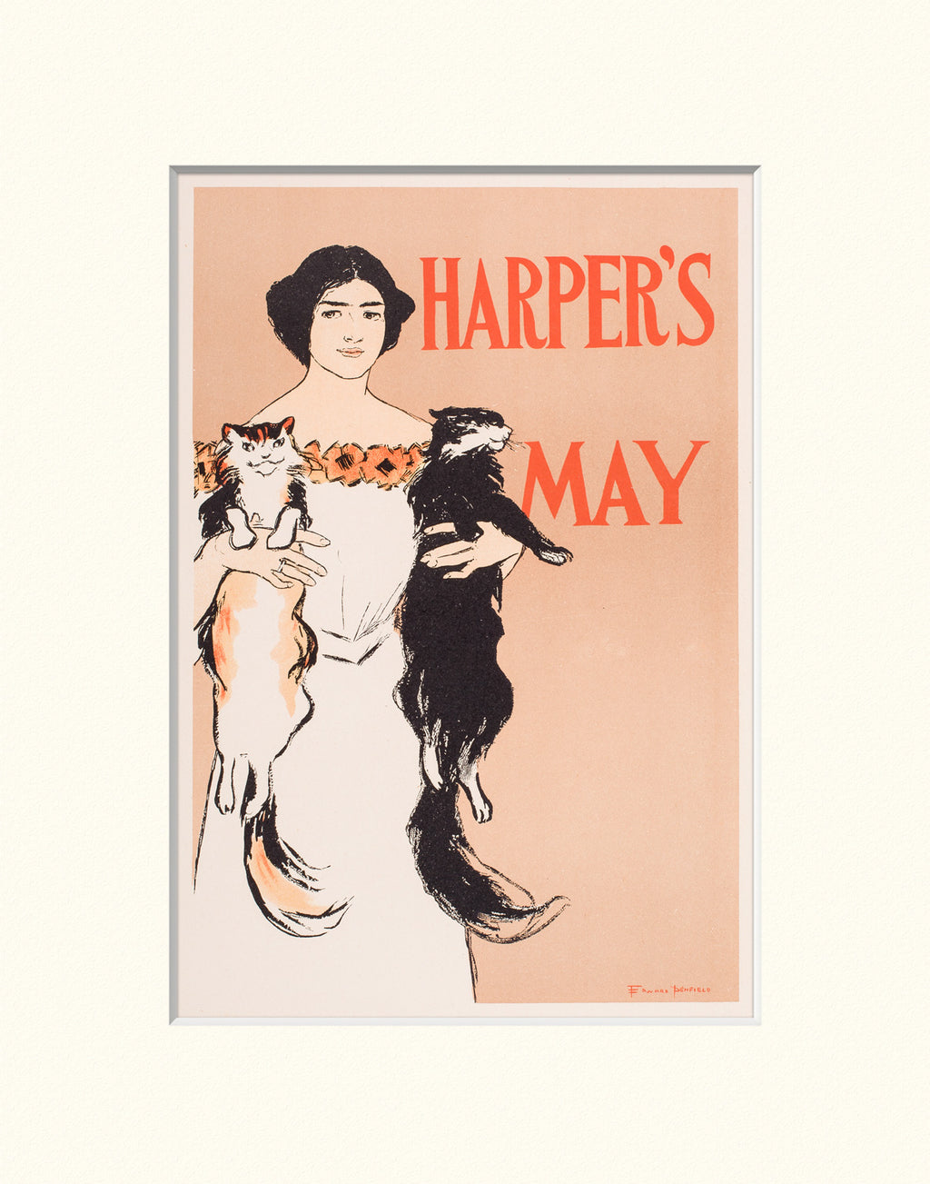 Harpers May 11x14 Matted Print