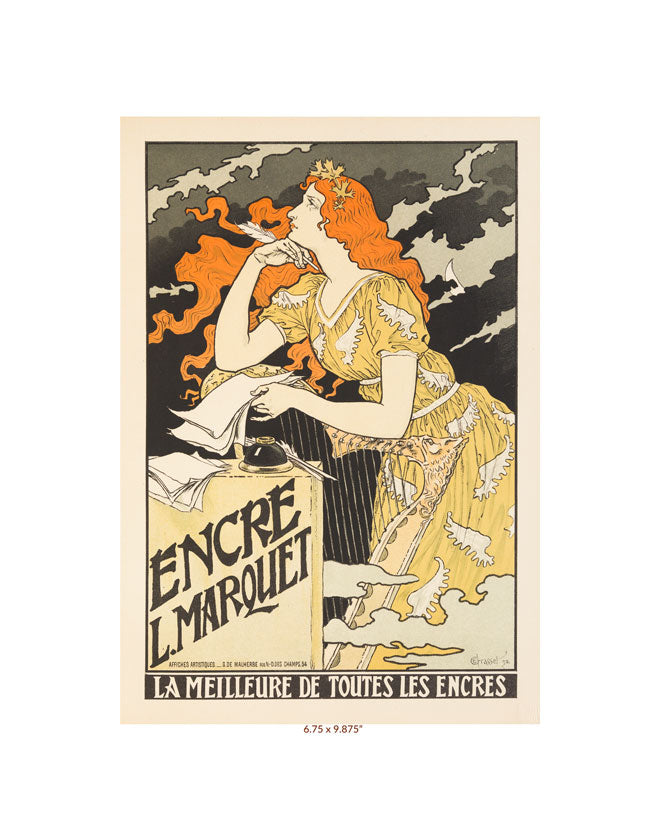 Encre L Marquet 11x14 Matted Print