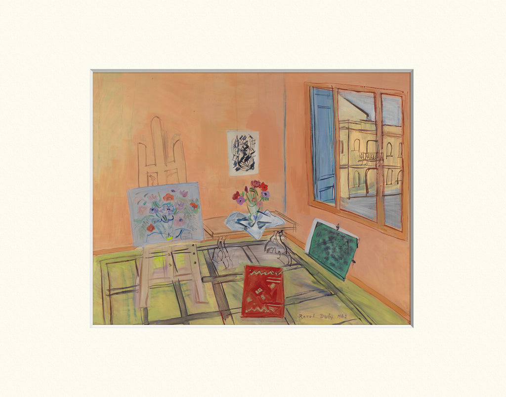 Dufy Artist_s Studio 11x14 Matted Print