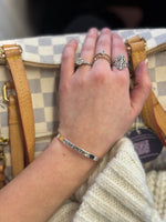 Silver-plated Cuff Bracelet