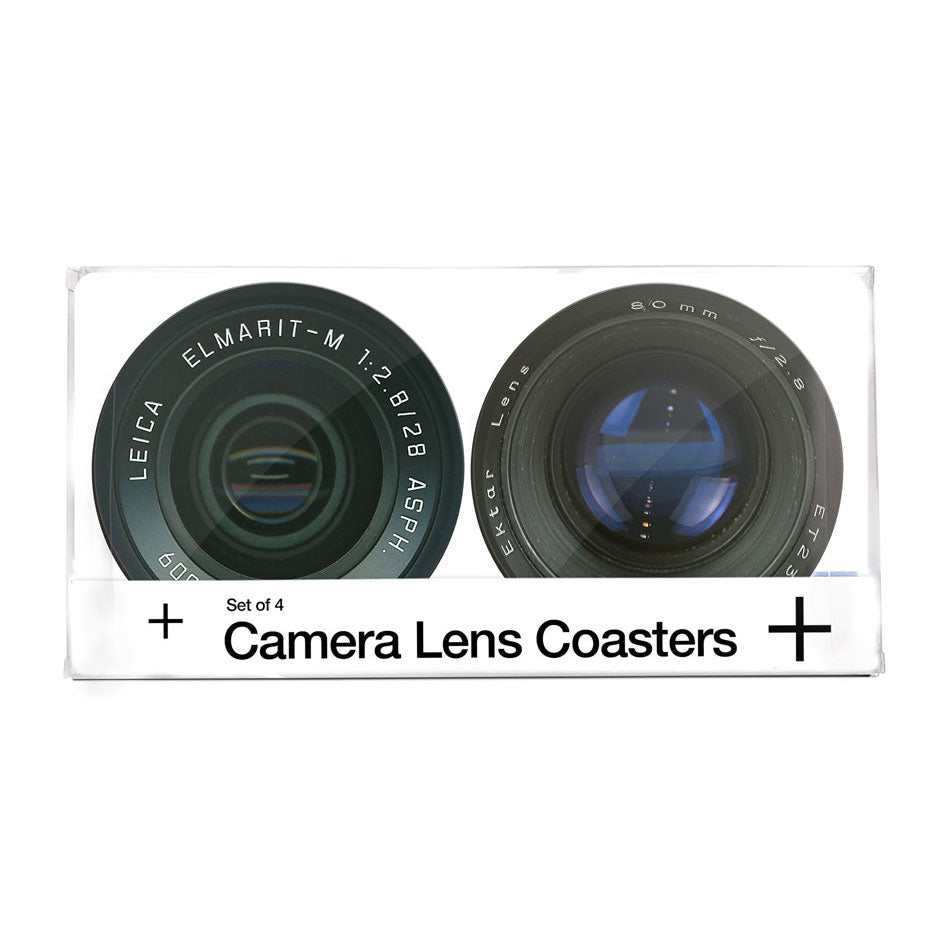 Camera Lens Coaster 4-Pack – Museum Nerd