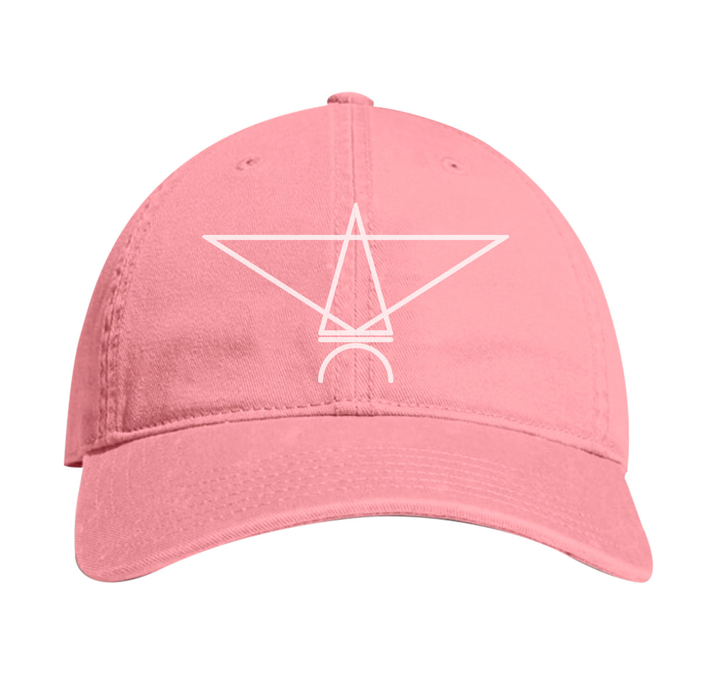 Simple Icon 03 Dad Hat Pink