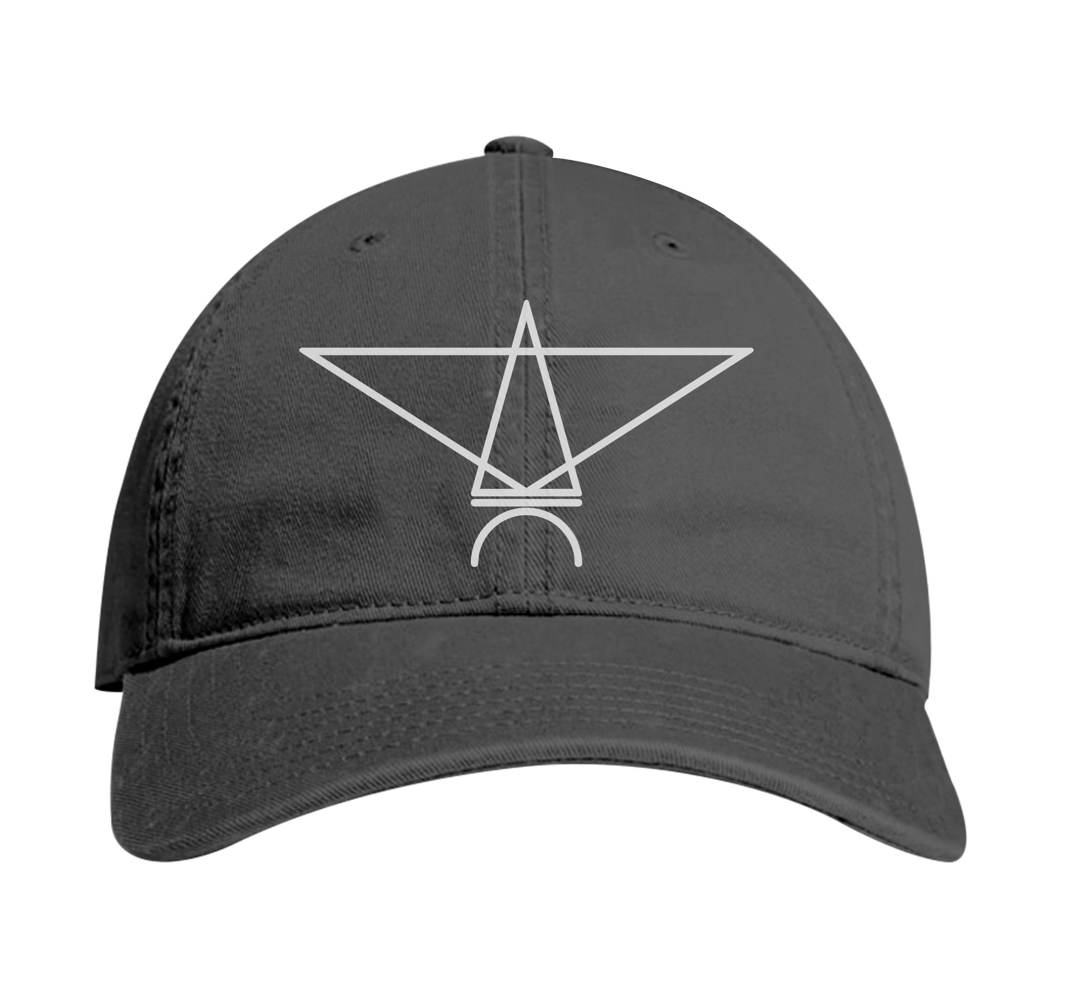 Simple Icon 03 Dad Hat Charcoal
