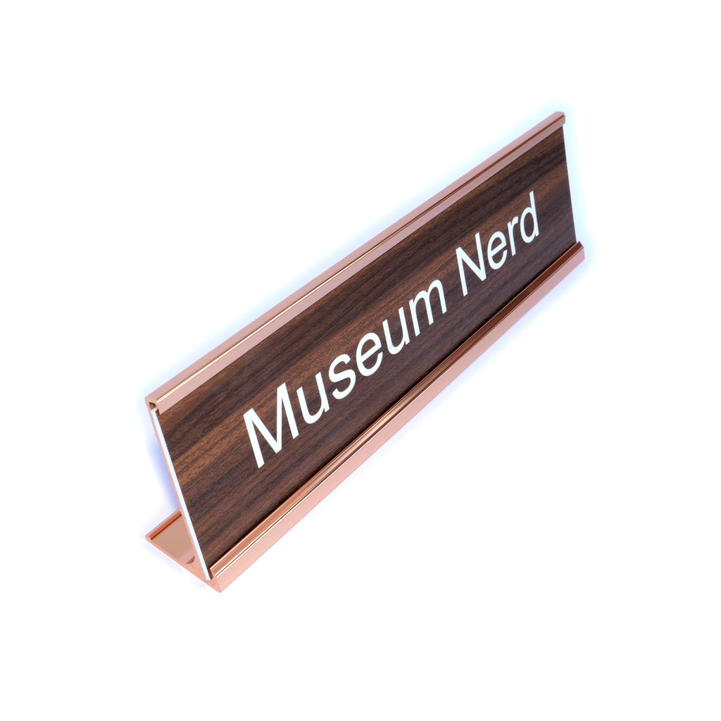 Desk Plate