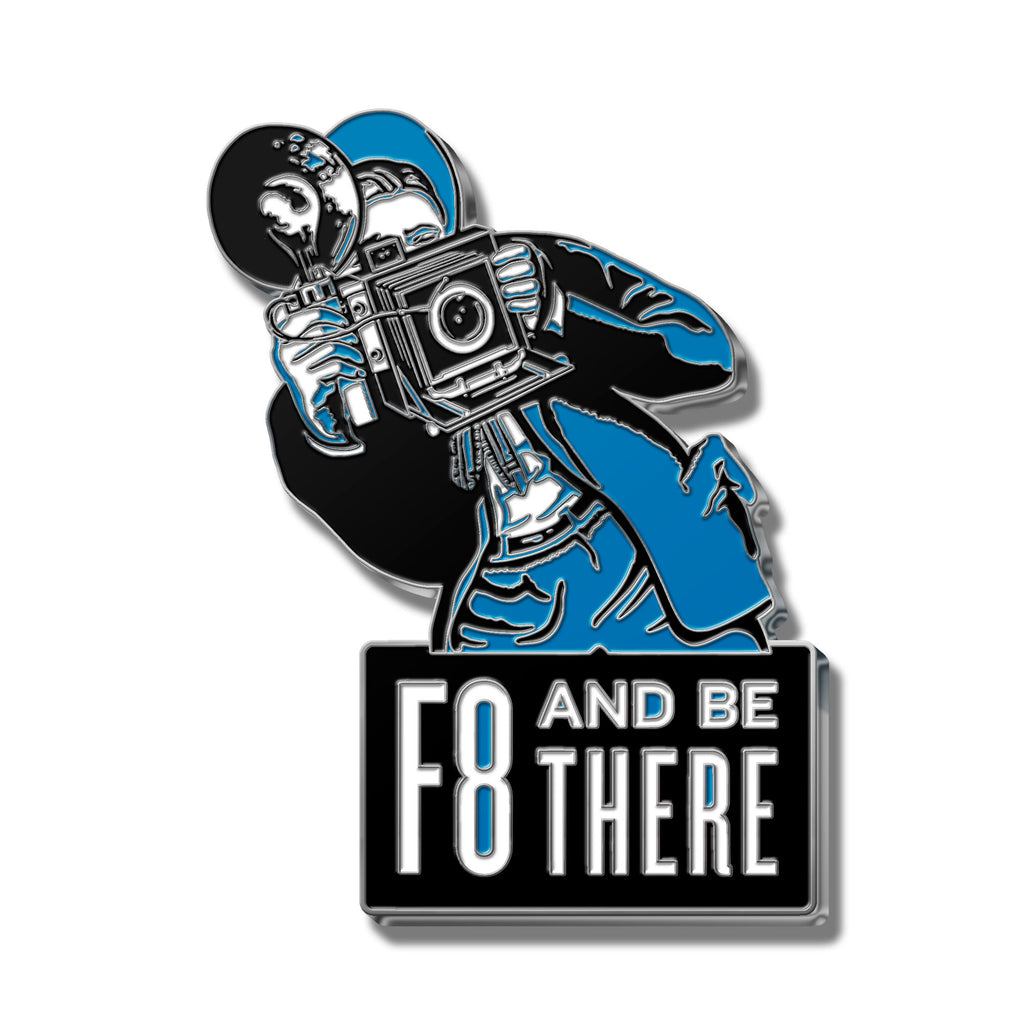 F8 and Be There Enamel Pin