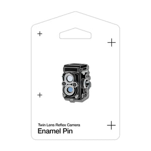 Twin Lens Reflex Camera Enamel Pin