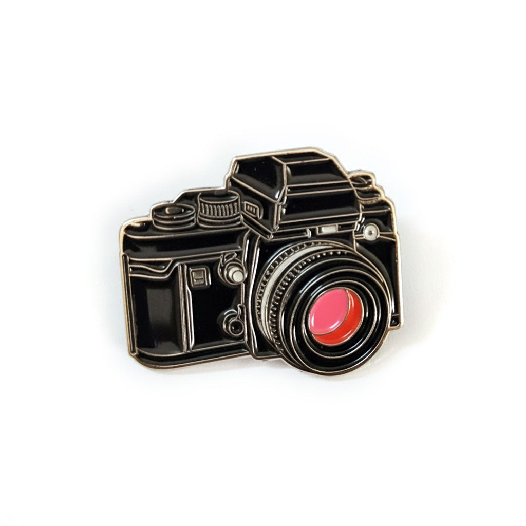 SLR Camera Enamel Pin